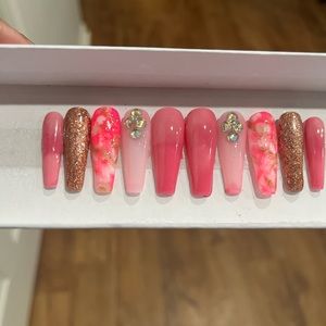 Press On Nails , Size: Small ,